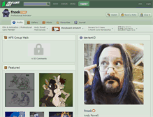 Tablet Screenshot of fnook.deviantart.com