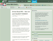 Tablet Screenshot of anime-high-school.deviantart.com