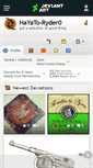 Mobile Screenshot of hayato-ryder0.deviantart.com