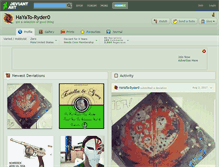 Tablet Screenshot of hayato-ryder0.deviantart.com