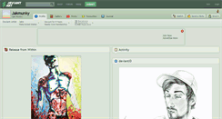 Desktop Screenshot of jakmunky.deviantart.com