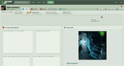Desktop Screenshot of koko-bunburi.deviantart.com