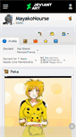 Mobile Screenshot of mayakonourse.deviantart.com