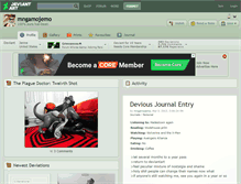 Tablet Screenshot of mngamojemo.deviantart.com