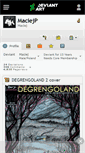 Mobile Screenshot of maciejp.deviantart.com
