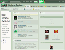 Tablet Screenshot of alicehumansacrifice.deviantart.com