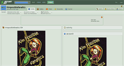 Desktop Screenshot of kimpossiblefanatics.deviantart.com