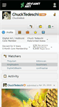 Mobile Screenshot of chucktedeschi.deviantart.com