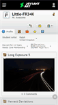 Mobile Screenshot of little-fr34k.deviantart.com
