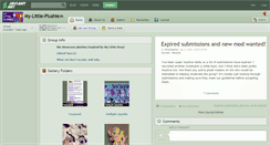 Desktop Screenshot of my-little-plushie.deviantart.com