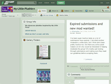 Tablet Screenshot of my-little-plushie.deviantart.com