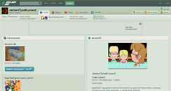 Desktop Screenshot of jamaratyneklenard.deviantart.com