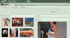 Desktop Screenshot of magaggie.deviantart.com