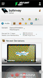 Mobile Screenshot of bythrway.deviantart.com