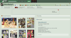 Desktop Screenshot of edmonddantes23.deviantart.com
