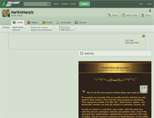 Tablet Screenshot of marikishtarplz.deviantart.com