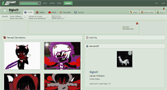 Desktop Screenshot of bigboi9.deviantart.com