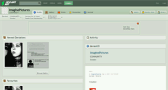 Desktop Screenshot of imaginepictures.deviantart.com