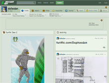 Tablet Screenshot of dufasdan.deviantart.com