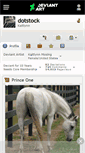 Mobile Screenshot of dotstock.deviantart.com