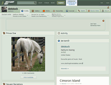 Tablet Screenshot of dotstock.deviantart.com