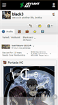 Mobile Screenshot of black3.deviantart.com