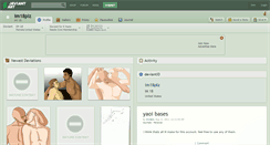 Desktop Screenshot of im18plz.deviantart.com