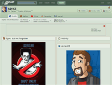 Tablet Screenshot of ivd-ice.deviantart.com