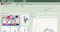 Desktop Screenshot of darkcanisvulpes.deviantart.com