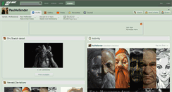 Desktop Screenshot of paulmellender.deviantart.com