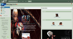 Desktop Screenshot of devil-may-cry-co.deviantart.com