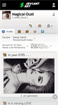 Mobile Screenshot of magical-dust.deviantart.com