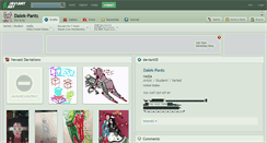 Desktop Screenshot of dalek-pants.deviantart.com