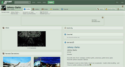 Desktop Screenshot of johnny--darko.deviantart.com