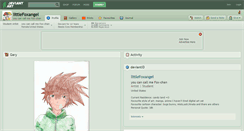Desktop Screenshot of littlefoxangel.deviantart.com