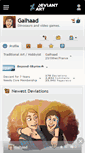 Mobile Screenshot of galhaad.deviantart.com