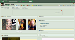 Desktop Screenshot of campbell-capone.deviantart.com