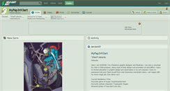 Desktop Screenshot of mypap3rh3art.deviantart.com