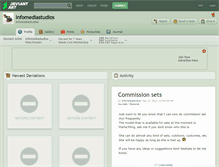 Tablet Screenshot of infomediastudios.deviantart.com