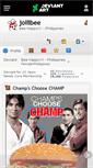 Mobile Screenshot of jollibee.deviantart.com