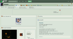 Desktop Screenshot of nemako.deviantart.com