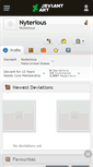 Mobile Screenshot of nyterious.deviantart.com
