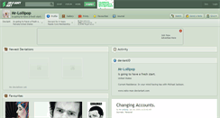 Desktop Screenshot of mr-lollipop.deviantart.com
