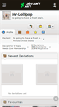 Mobile Screenshot of mr-lollipop.deviantart.com