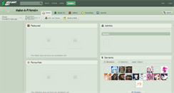 Desktop Screenshot of make-a-friend.deviantart.com