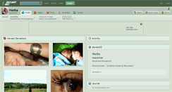 Desktop Screenshot of hasiba.deviantart.com