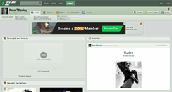 Desktop Screenshot of petertbexley.deviantart.com