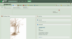 Desktop Screenshot of darkglaive02.deviantart.com