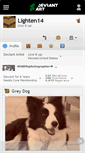 Mobile Screenshot of lighten14.deviantart.com