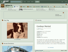 Tablet Screenshot of lighten14.deviantart.com